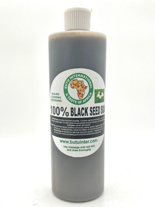 100% Black Seed Soap - Liquid - 8oz - Image 2