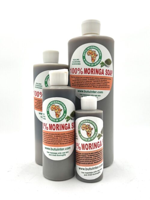 100% Moringa Soap - Liquid - 16oz. - Image 5