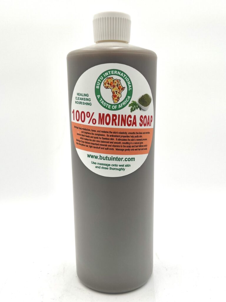 100% Moringa Soap - Liquid - 32oz.