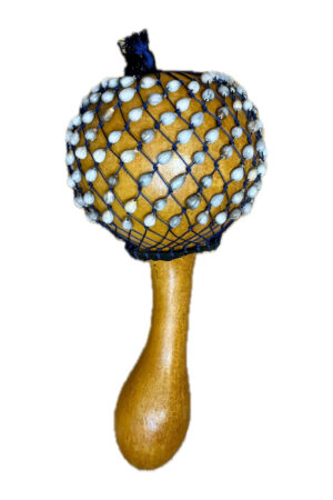 Ghanian Shekere Shaker - 9" x 5"