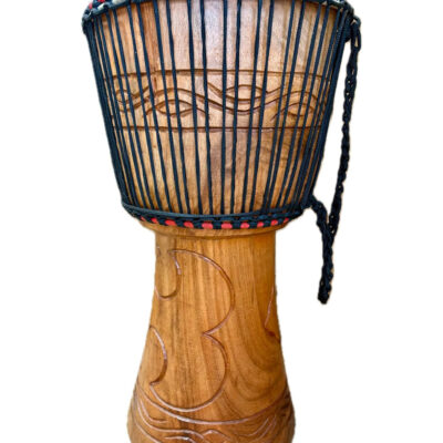 Handcrafted Ghana drum 17"X8"