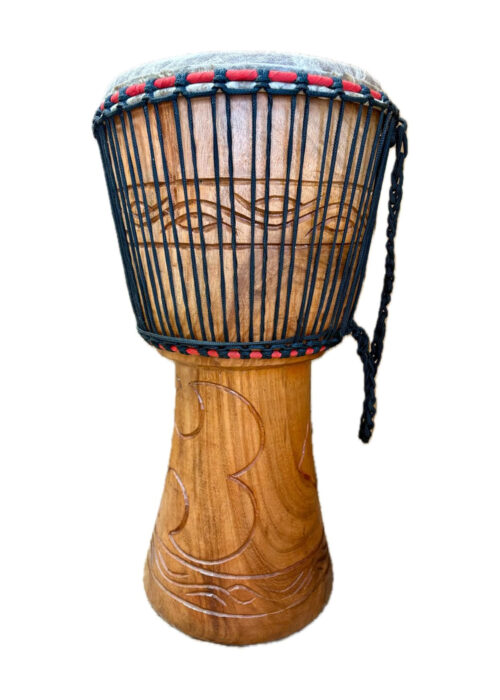 Handcrafted Ghanian Djembe - 19''x 10"