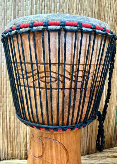 Handcrafted Ghanian Djembe - 19''x 10" - Image 5