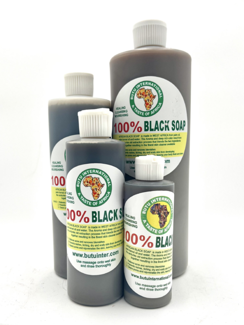 African Black Soap - Liquid - 32oz. - Image 2