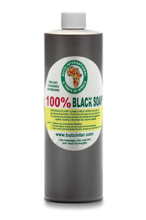 African Black Soap - Liquid - 16oz.