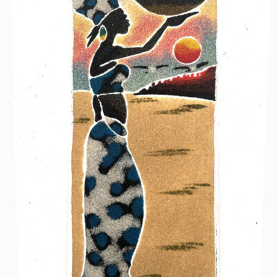 Authentic African Sand Painting - African Sand Painting #7