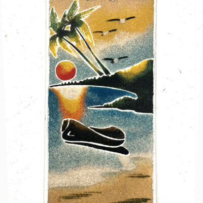 Authentic African Sand Painting - African Sand Painting #3