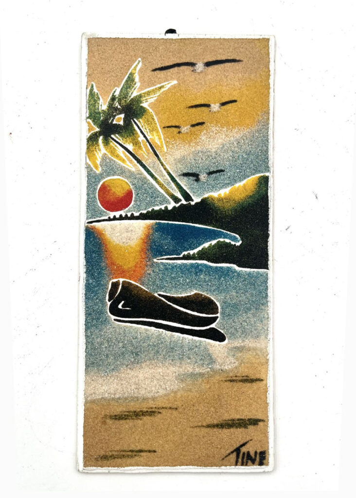 Authentic African Sand Painting - African Sand Painting #3