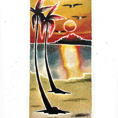 Authentic African Sand Painting - African Sand Painting #2