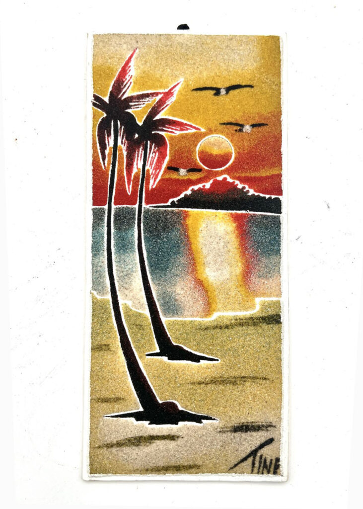 Authentic African Sand Painting - African Sand Painting #2