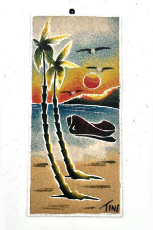 Authentic African Sand Painting - African Sand Painting #1