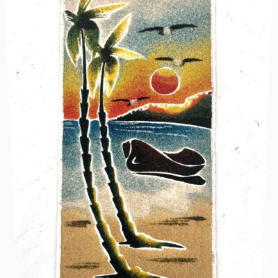 Authentic African Sand Painting - African Sand Painting #1