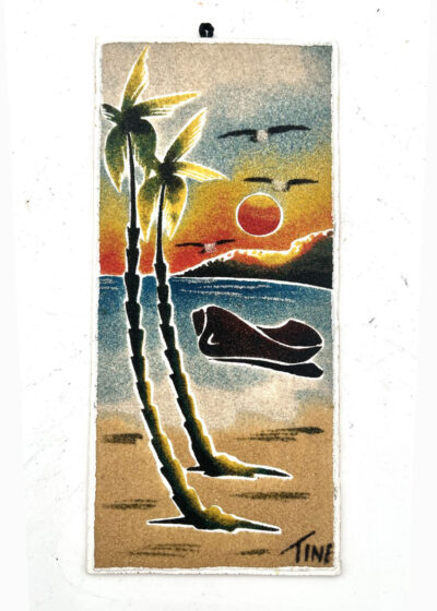 Authentic African Sand Painting - African Sand Painting #1