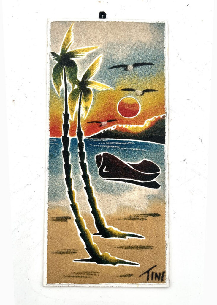 Authentic African Sand Painting - African Sand Painting #1