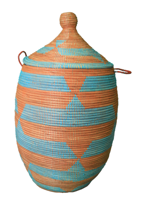 Large African Storage Basket - Image 12