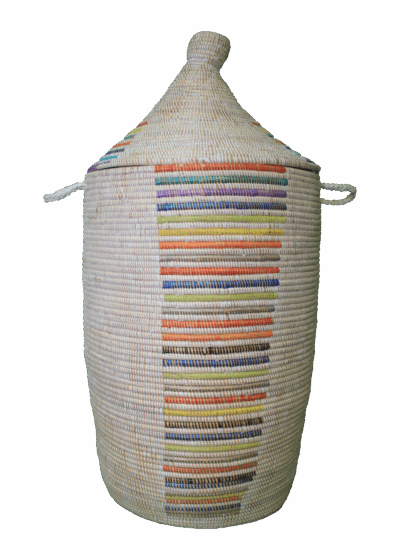 Large African Storage Basket - Image 3