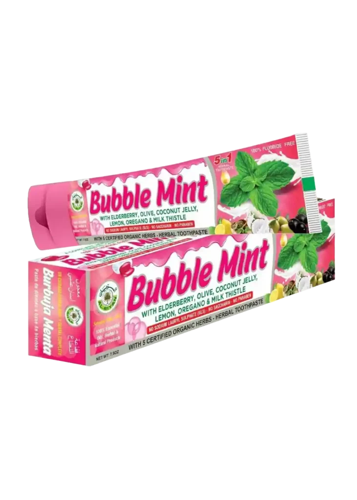Bubble Mint Herbal Toothpaste
