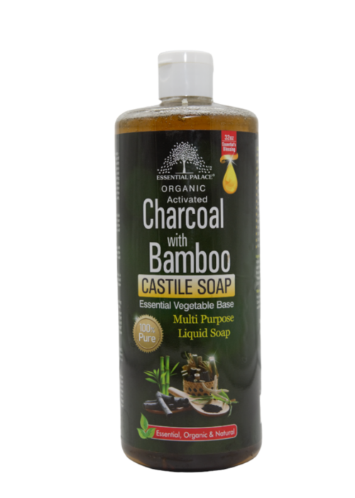 Essential Palace - Organic Activated Charcoal with Bamboo Castile Soap