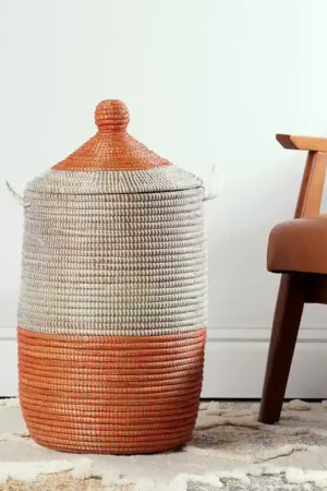 Large African Storage Basket