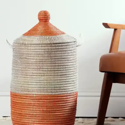 Large African Storage Basket