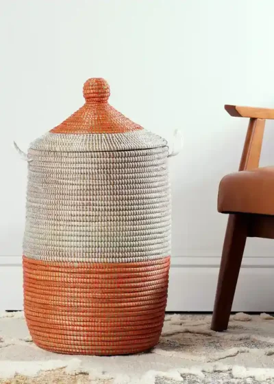Large African Storage Basket