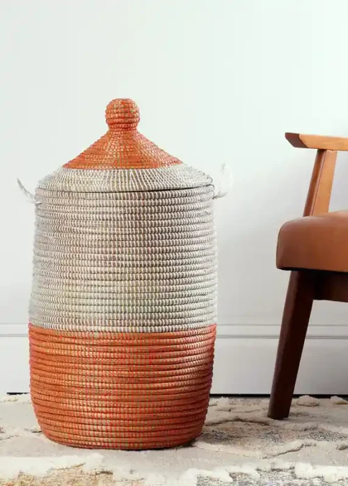 Large African Storage Basket