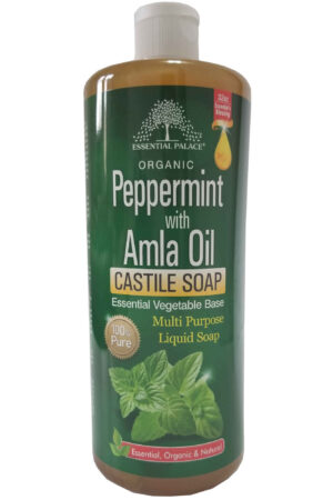 Essential Palace - Organic Peppermint with Amla Oil Castile Soap