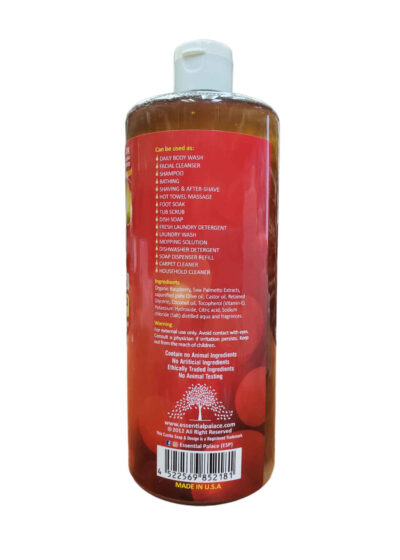 Essential Palace - Organic Raspberry with Saw Palmetto Castile Soap - Image 4