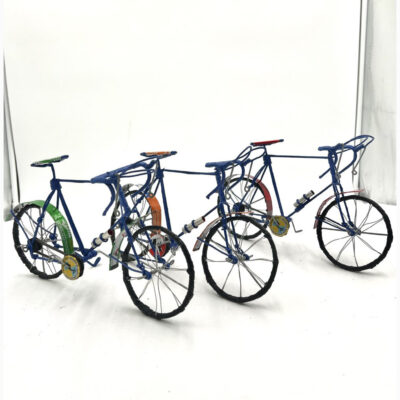 Recycled Bike Sculpture - 6" x 9"