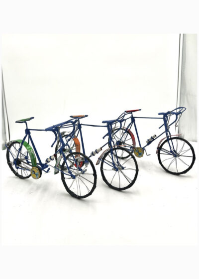 Recycled Bike Sculpture - 6" x 9"
