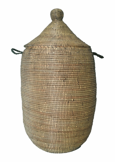 Large African Storage Basket - Image 9