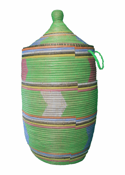 Large African Storage Basket - Image 4