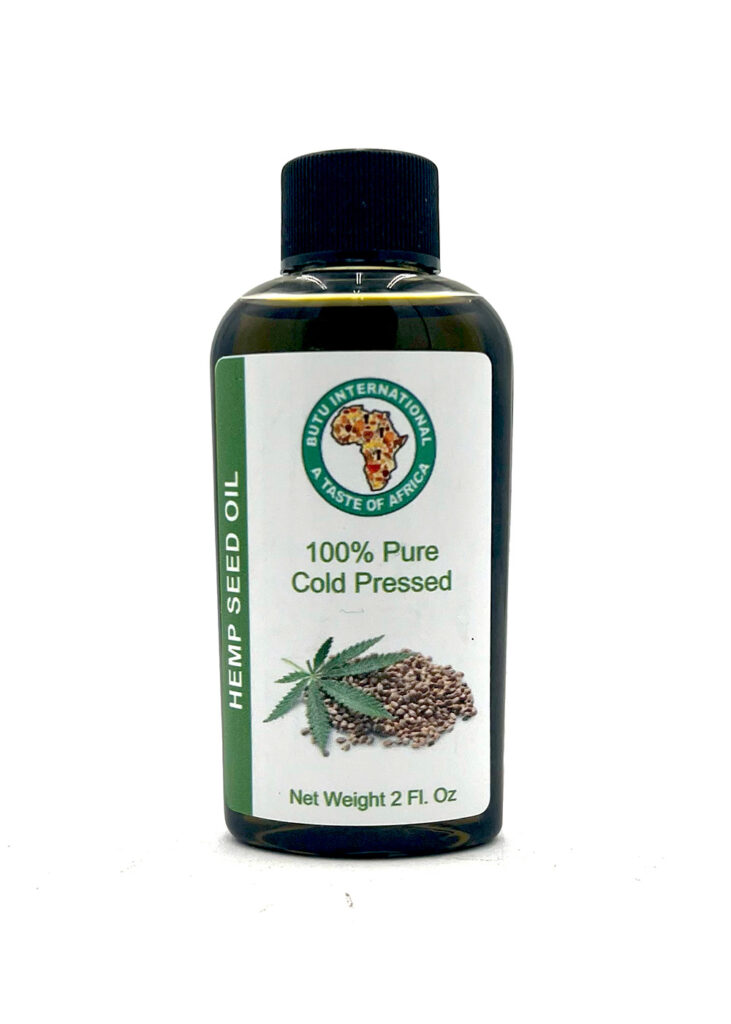 100% Pure Cold Pressed Hemp Seed Oil