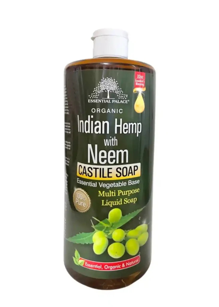 Essential Palace - Organic Indian Hemp with Neem Castile Soap