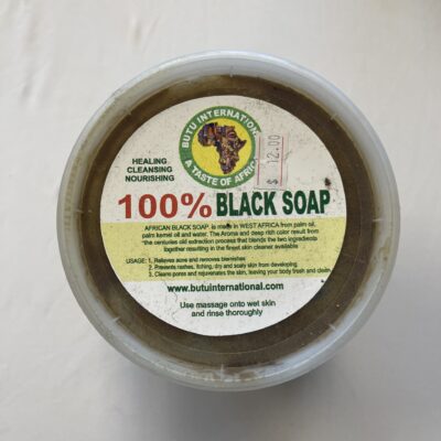 100% Black Soap - Gel 16oz