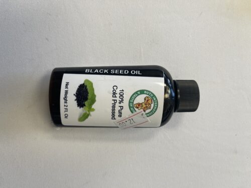 100% Pure Cold-Pressed Black Seed Oil