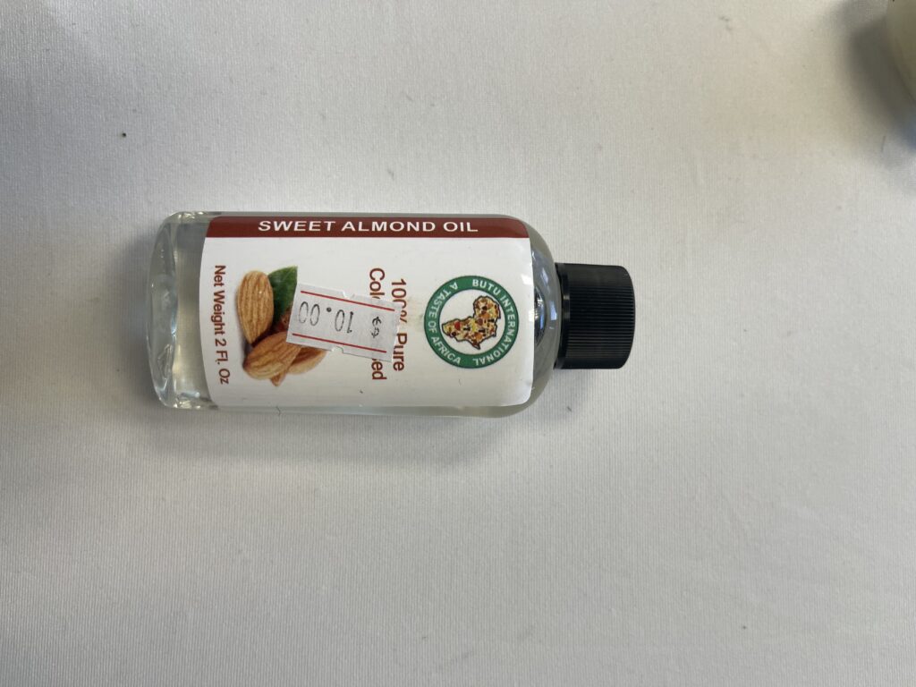 100% Pure Cold-Pressed Sweet Almond Oil