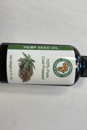 100% Pure Cold Pressed Hemp Seed Oil