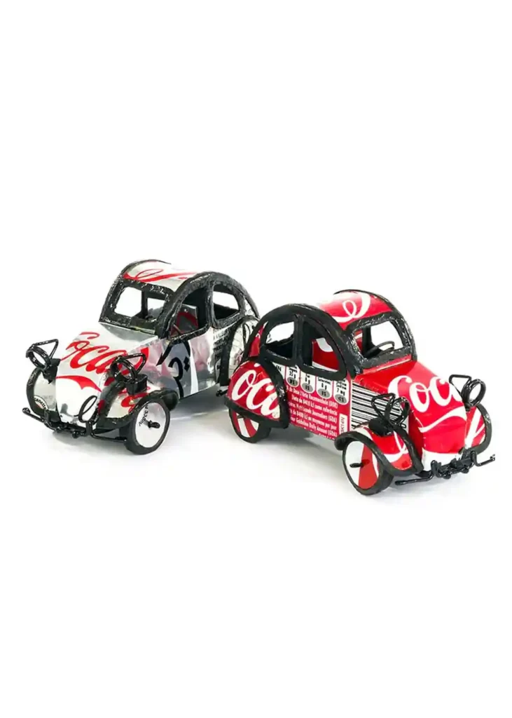 Recycled Car Sculpture - 4" x 8"