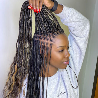 Small Goddess Braids $300+ (9 hours) - Image 2