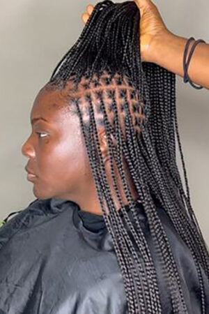 Small Goddess Braids $300+ (9hrs & 45min)