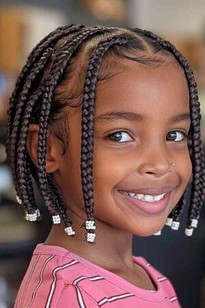 Kid's Small Single Braids $140+ (5hrs & 45min)