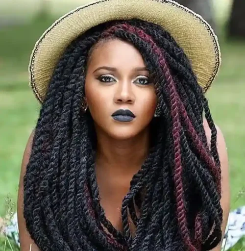 Large Kinky Twist $175+ (4hrs & 45min)