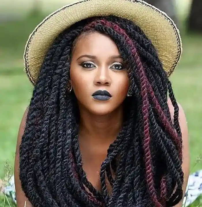 Large Kinky Twist $175+ (4hrs & 45min)