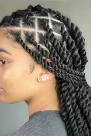 Medium Kinky Twist $220+ (6hrs & 45min)