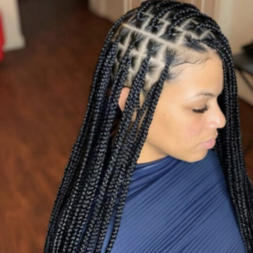 Medium Knotless Braids $180+ (6hrs & 45min) - Image 3