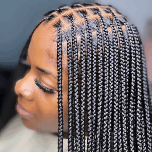 Small Knotless Braids $180+ (8 hours) - Image 2