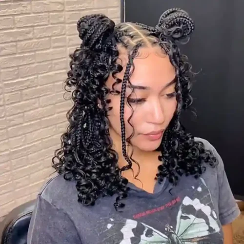 Small Knotless Braids $180+ (8 hours) - Image 3