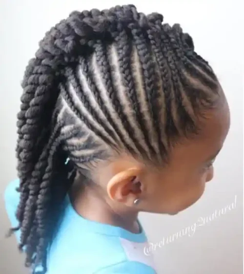 Kid's Medium Single Braids $120+ (5hrs & 45min) - Image 2